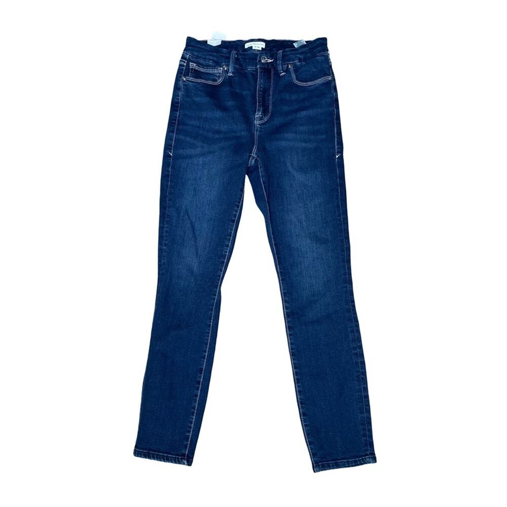 Good American Good Legs Skinny Crop Jeans Blue260 Women’s Sz 4/27 - Picture 2 of 6
